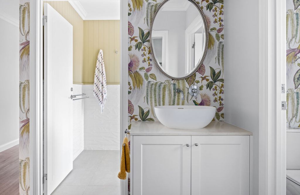 Queenie Marlow (Elegant bathroom mirror with a drawer below)