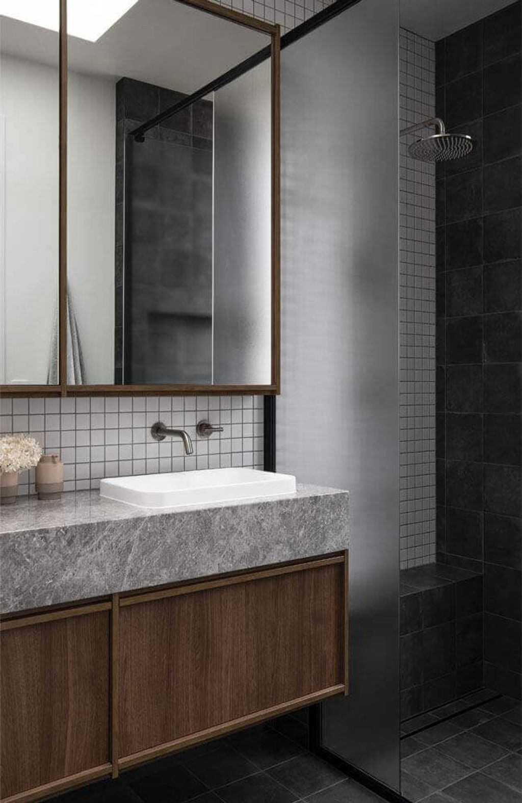 Project Keira (keira bathroom with wooden sink)