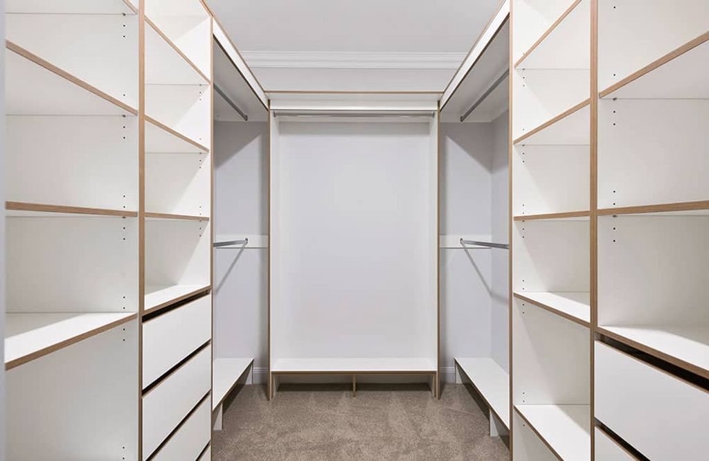 Project Flagstone (wardrobe area in white)