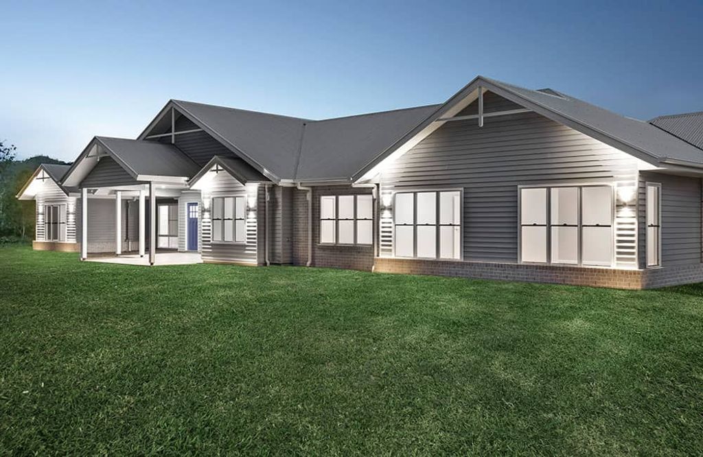 Project Flagstone (front house with garden overview)