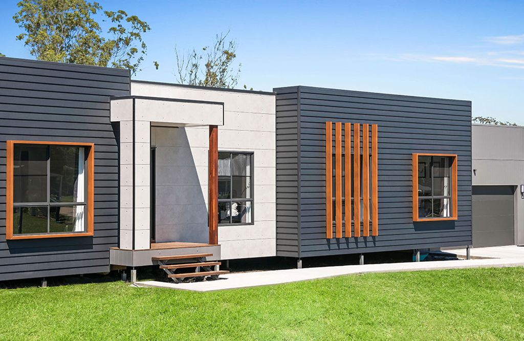 Project Tremorne (front yard modern industrial)