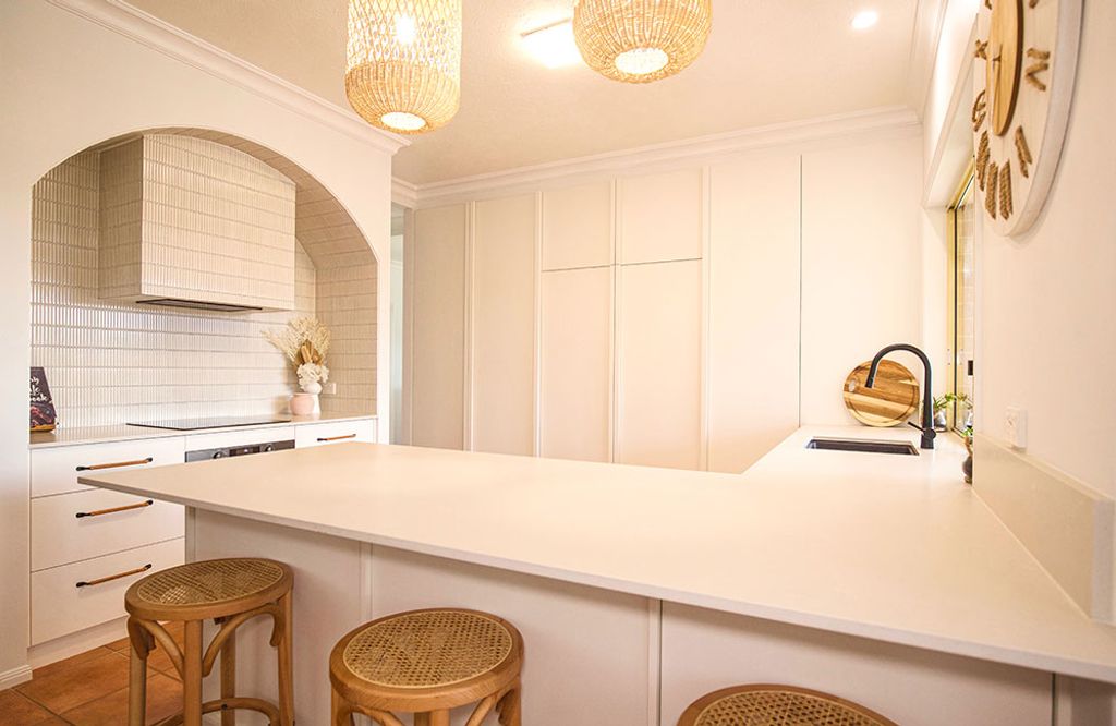 Coastal Boho Delight (Kitchen Dining Counter)