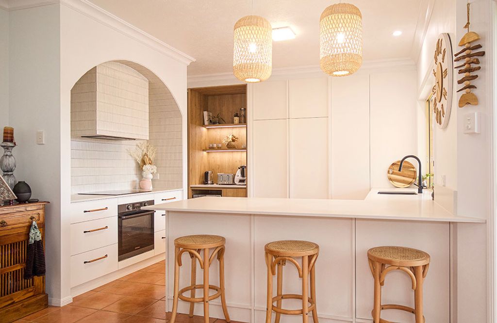 Coastal Boho Delight (Dining Counter)