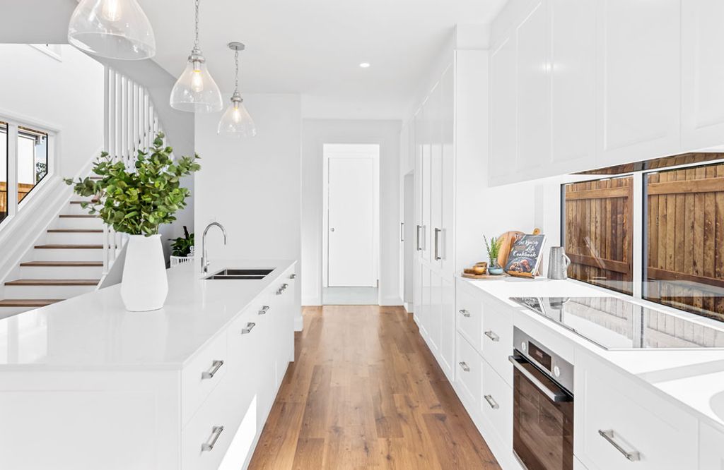 Project Campbell (kitchen in all white)
