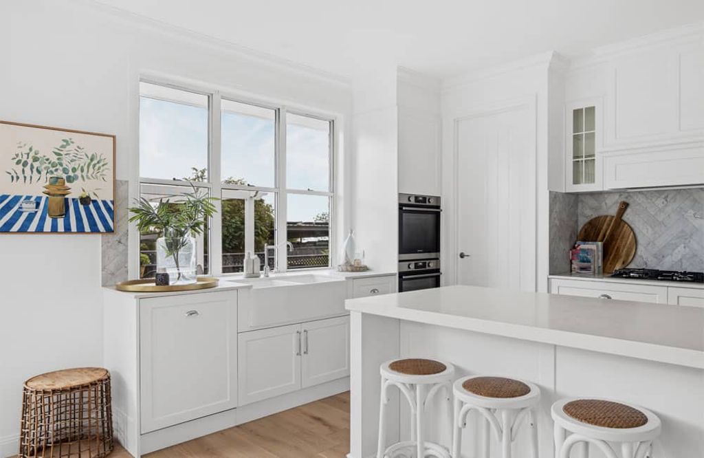 Beautiful Bingara (bingara kitchen white finish cabinetry 4)