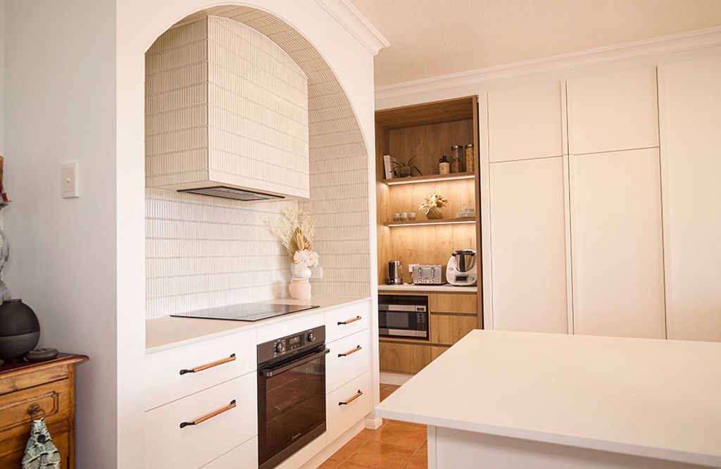Coastal Boho Delight (Kitchen Across Dining Counter)