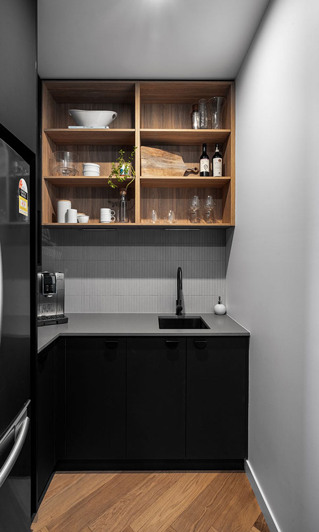 Our Lady McQueen (Custom joinery by Weston Kitchens and Bathrooms)