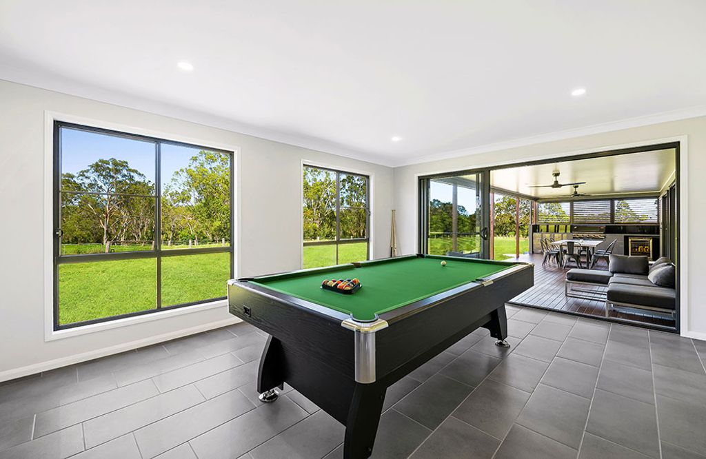 Project Tremorne (pool room white wall)