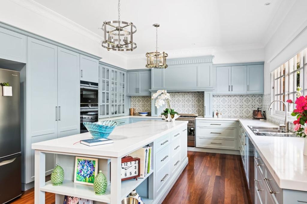 Project Crown (side view of french provincial kitchen)