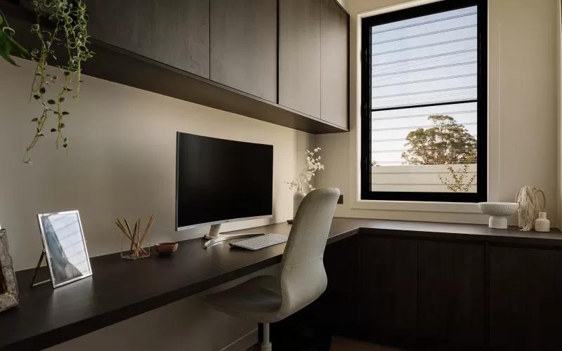 Custom home office joinery