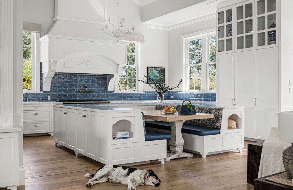 Project Ben (dog sleeping in the kitchen floor)