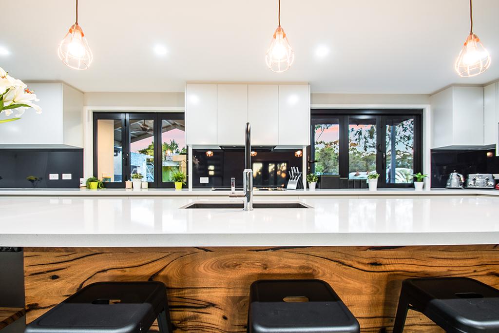 Project Marri (modern kitchen table and lightings)