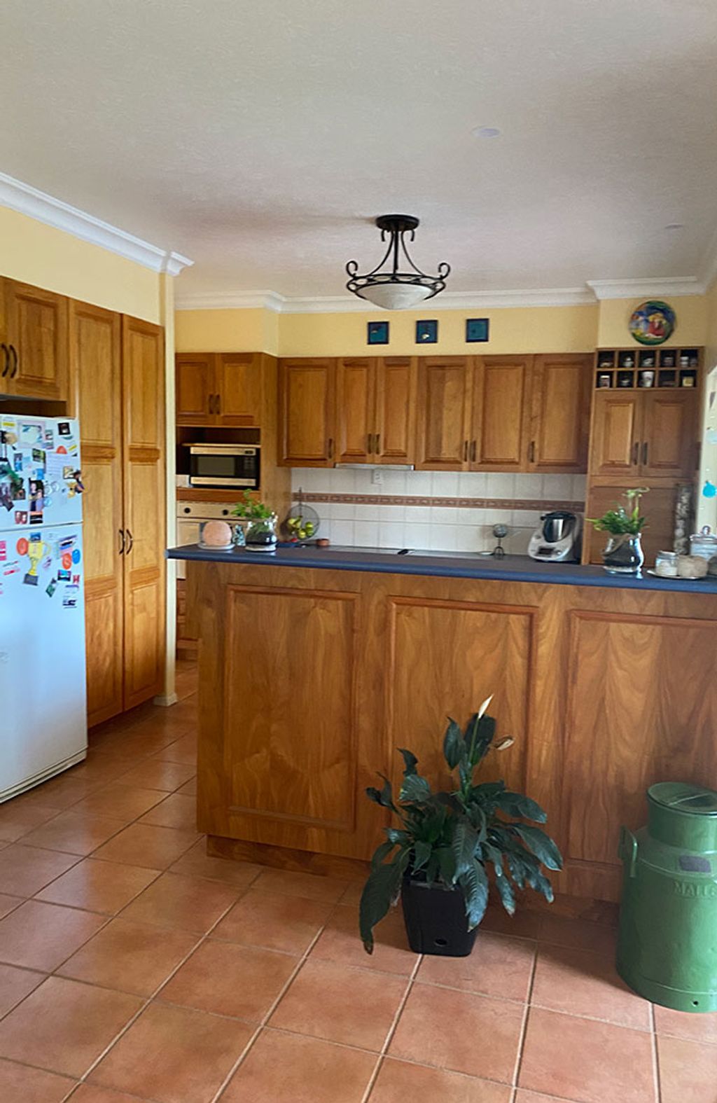 Coastal Boho Delight (Before kitchen whole view)