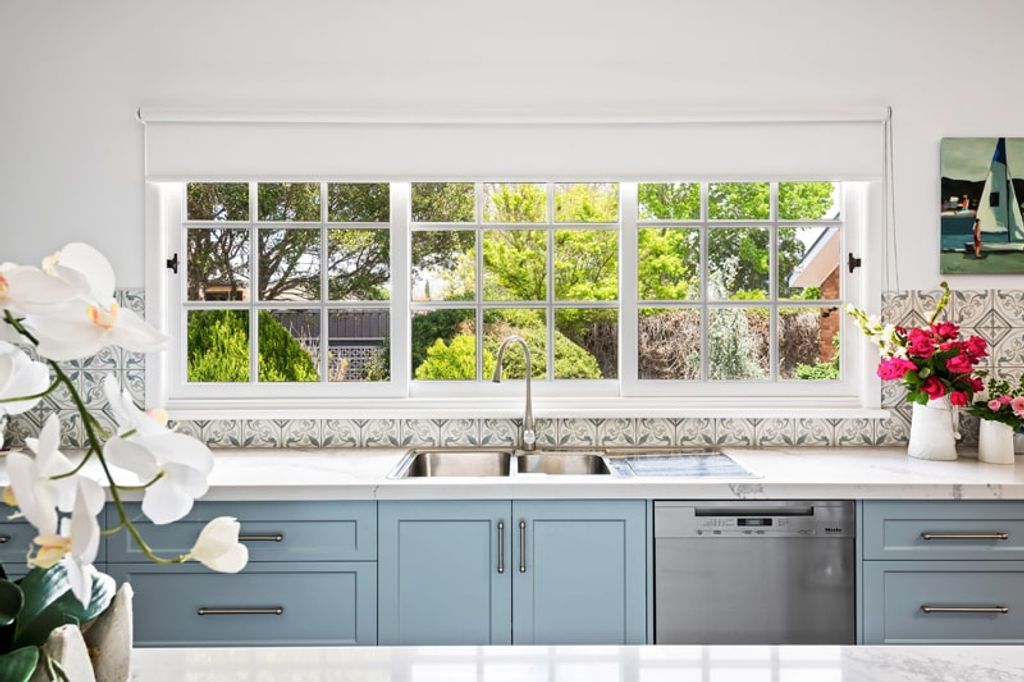 Project Crown (window view of the kitchen sink)