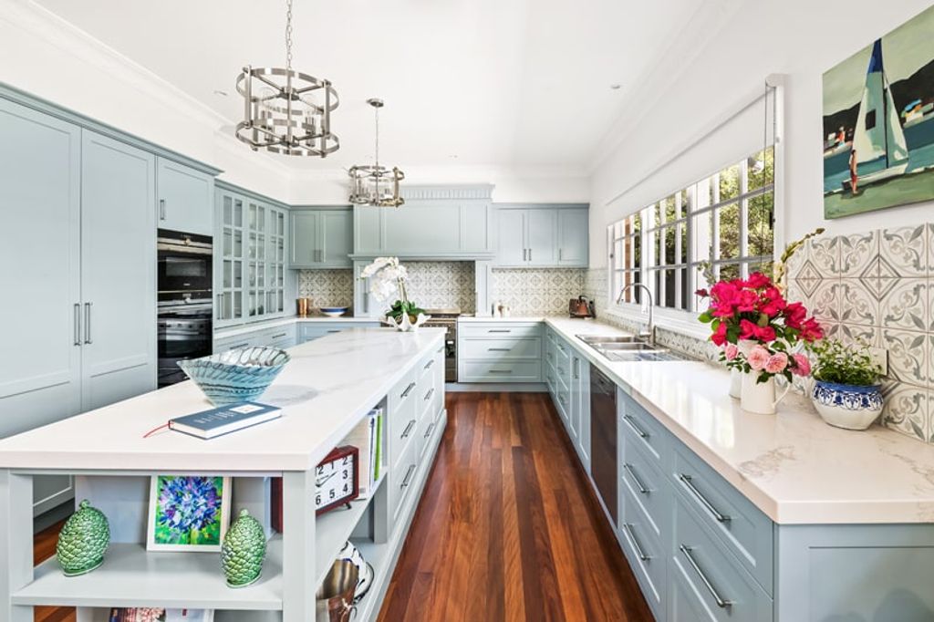 Project Crown (perspective view of french provincial kitchen)