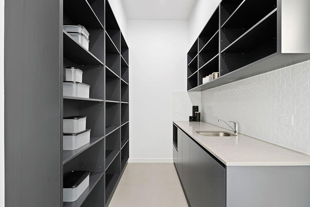 Project San Michelle (pantry butlers with gray matte cabinet)
