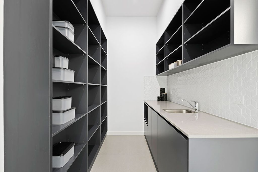 Project San Michelle (pantry butlers with gray matte cabinet)