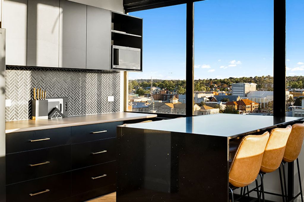 Project Enterprise Legal (kitchen cabinet and window view)