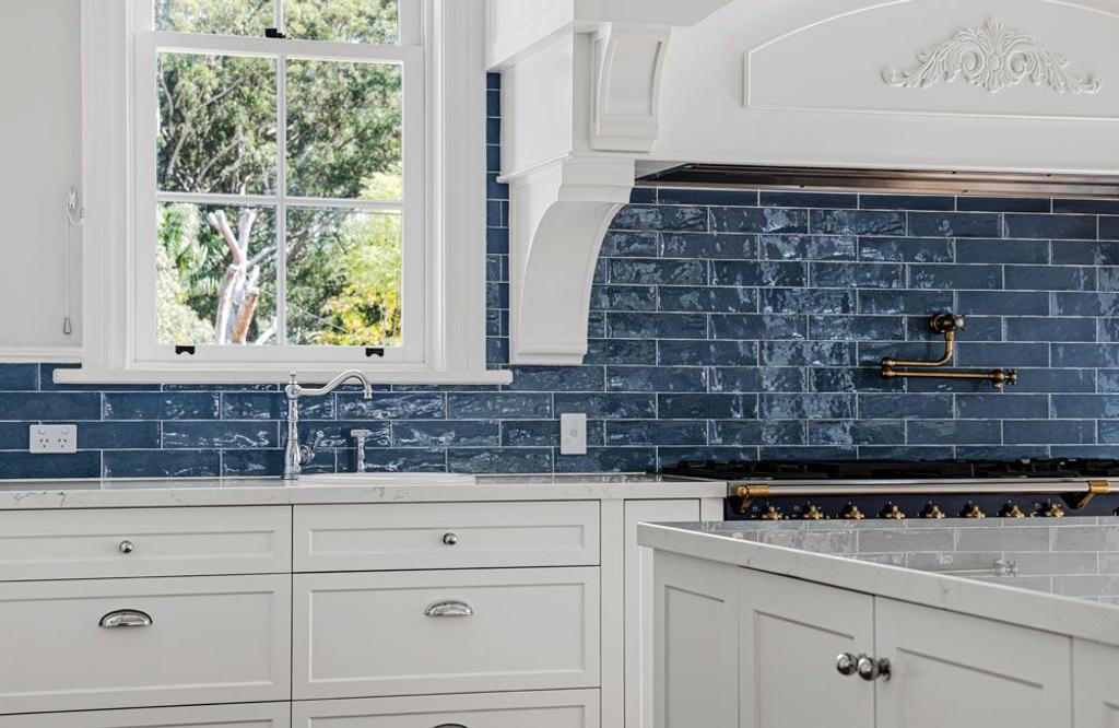 Project Ben (blue wall bricked tiles)