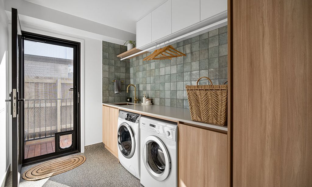 Our Lady McQueen (Laundry Area with Washing Machines)