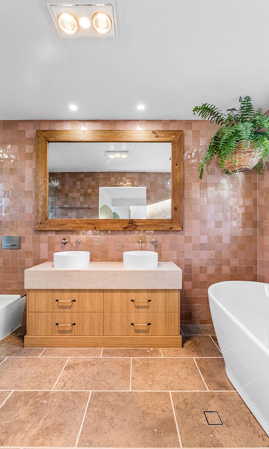Earthy Delight (Washroom)