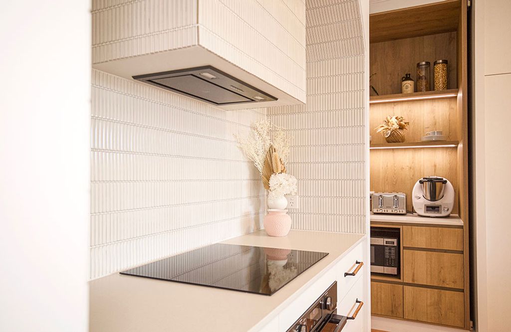Coastal Boho Delight (Kitchen Stove View)