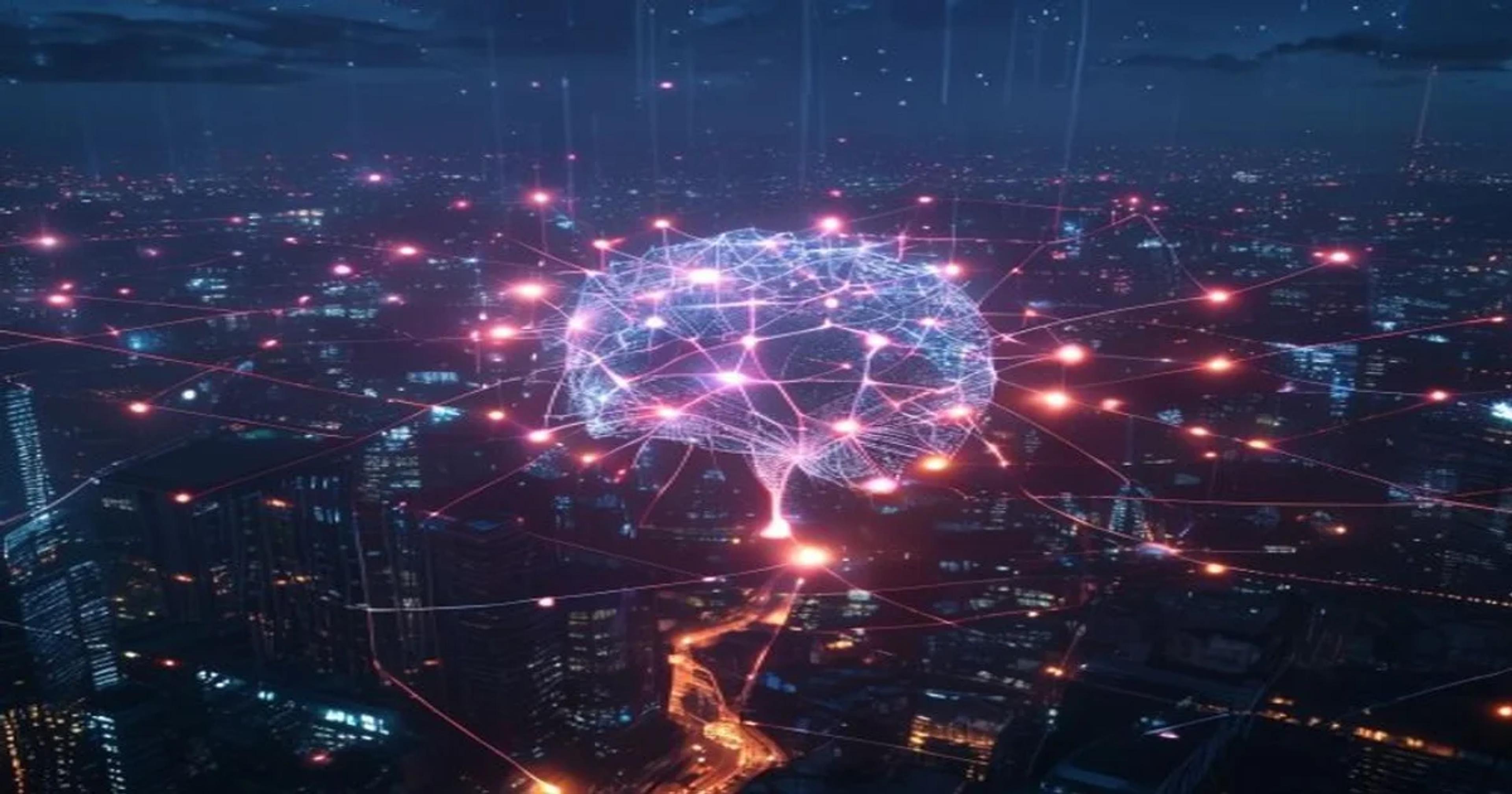 Conceptual visualization of AI intelligence and global existential safety protocols.