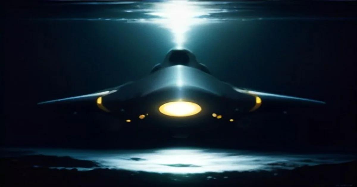 Autonomous underwater vehicle mapping the complex textures of the deep ocean floor using advanced sonar technology.