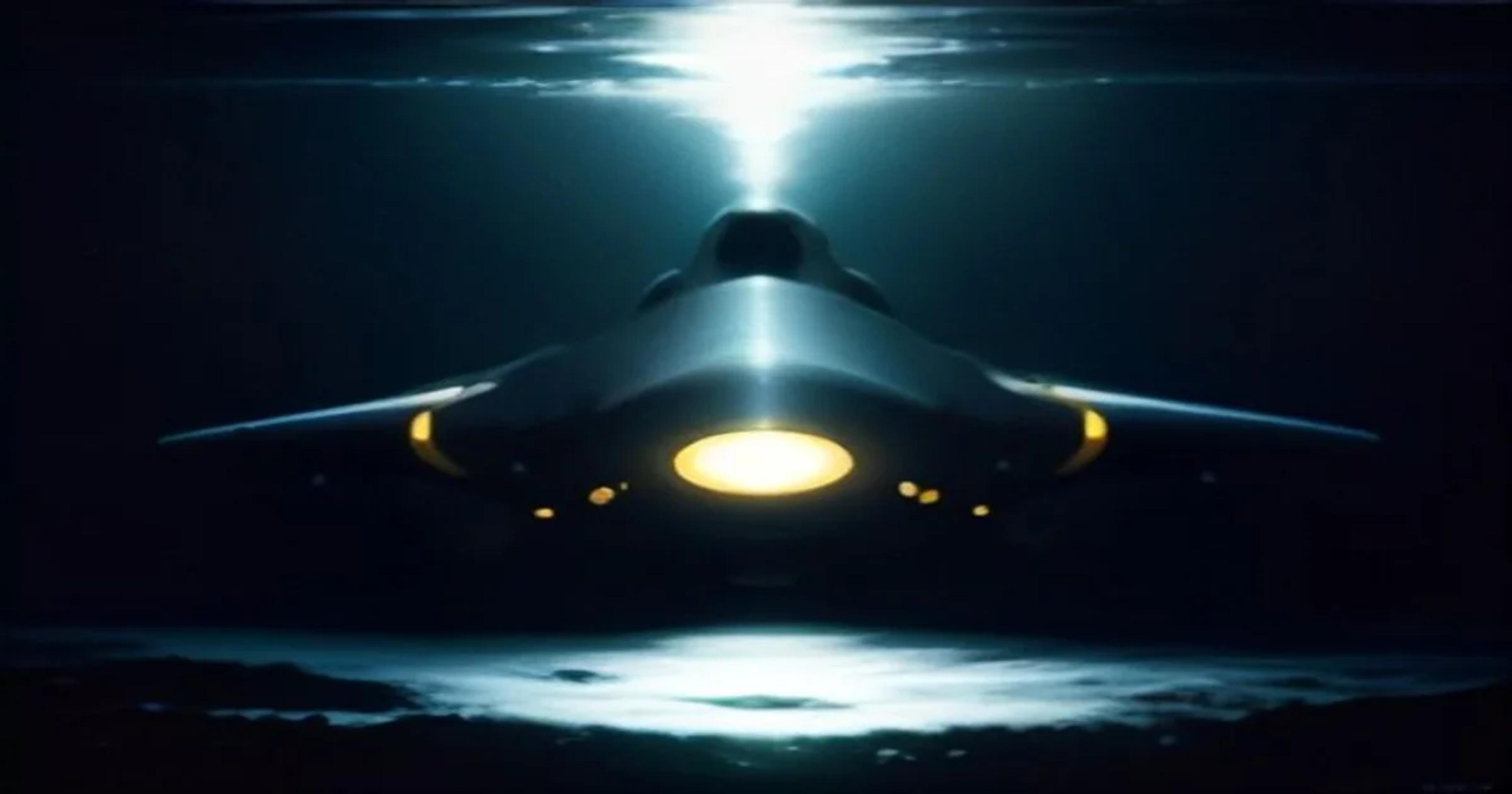 Autonomous underwater vehicle mapping the complex textures of the deep ocean floor using advanced sonar technology.