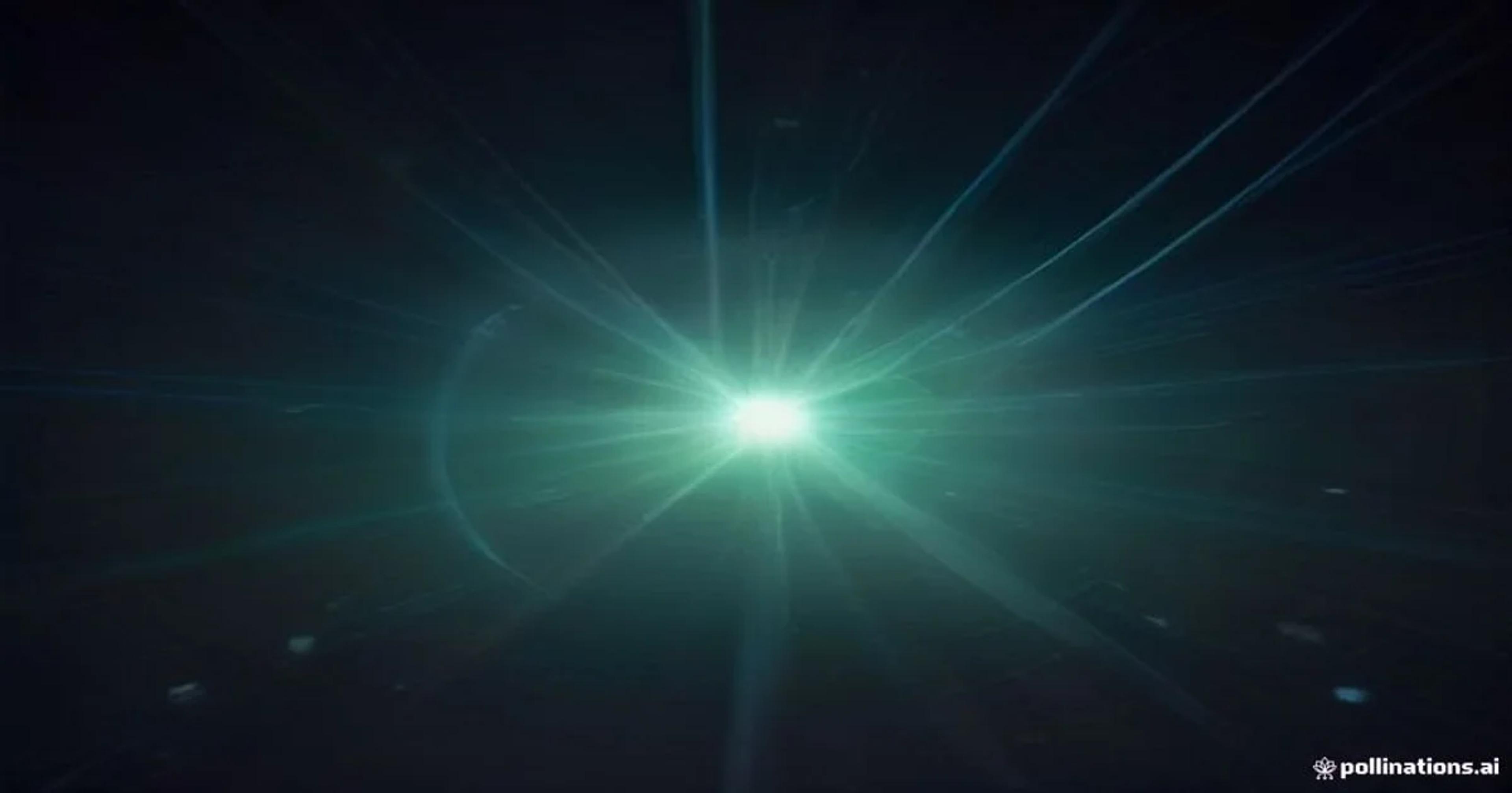 A futuristic digital representation of a global supply chain network with glowing nodes and data streams.