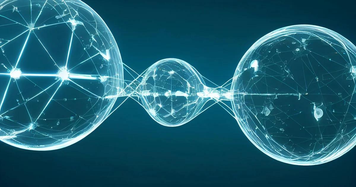 Digital illustration of AI agents operating within a secured network, emphasizing controlled access and data protection.