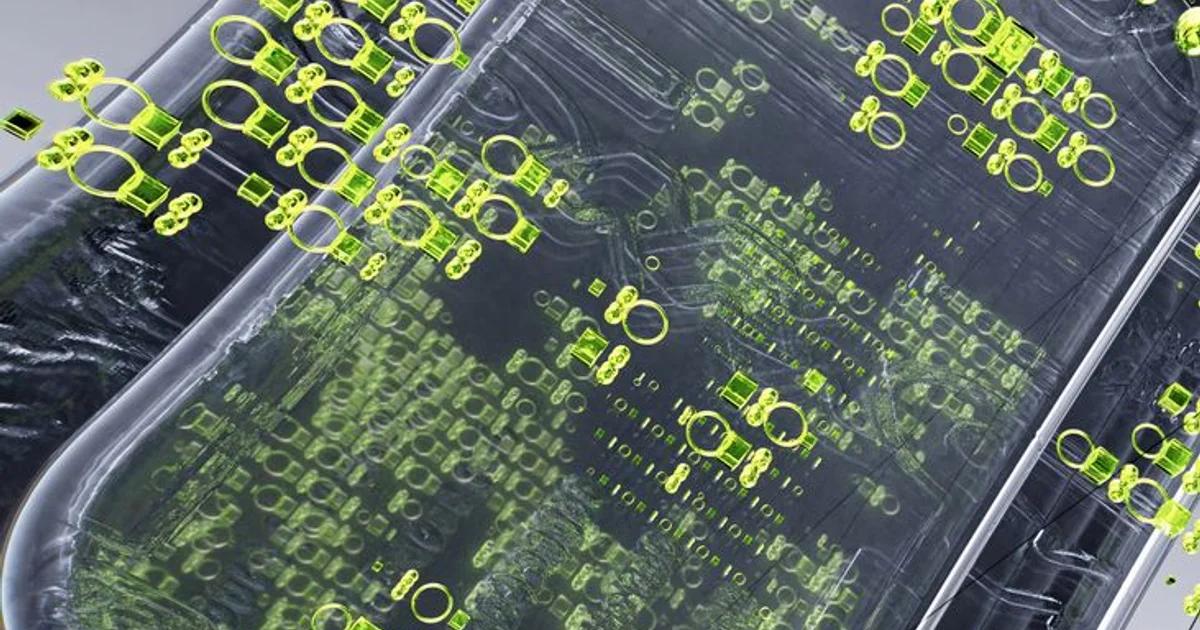 A futuristic kitchen interface displaying real-time AI-monitored food freshness analytics.