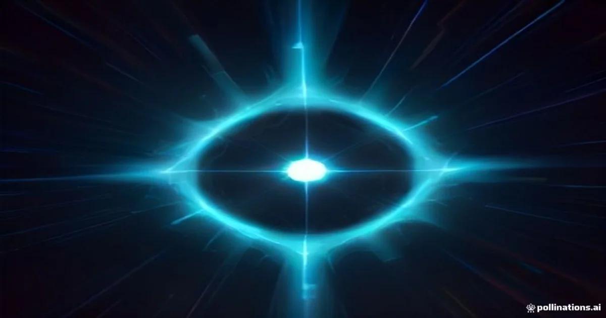 An advanced AI system visually designing and optimizing computational paradigms with intricate holographic interfaces and flowing data streams.