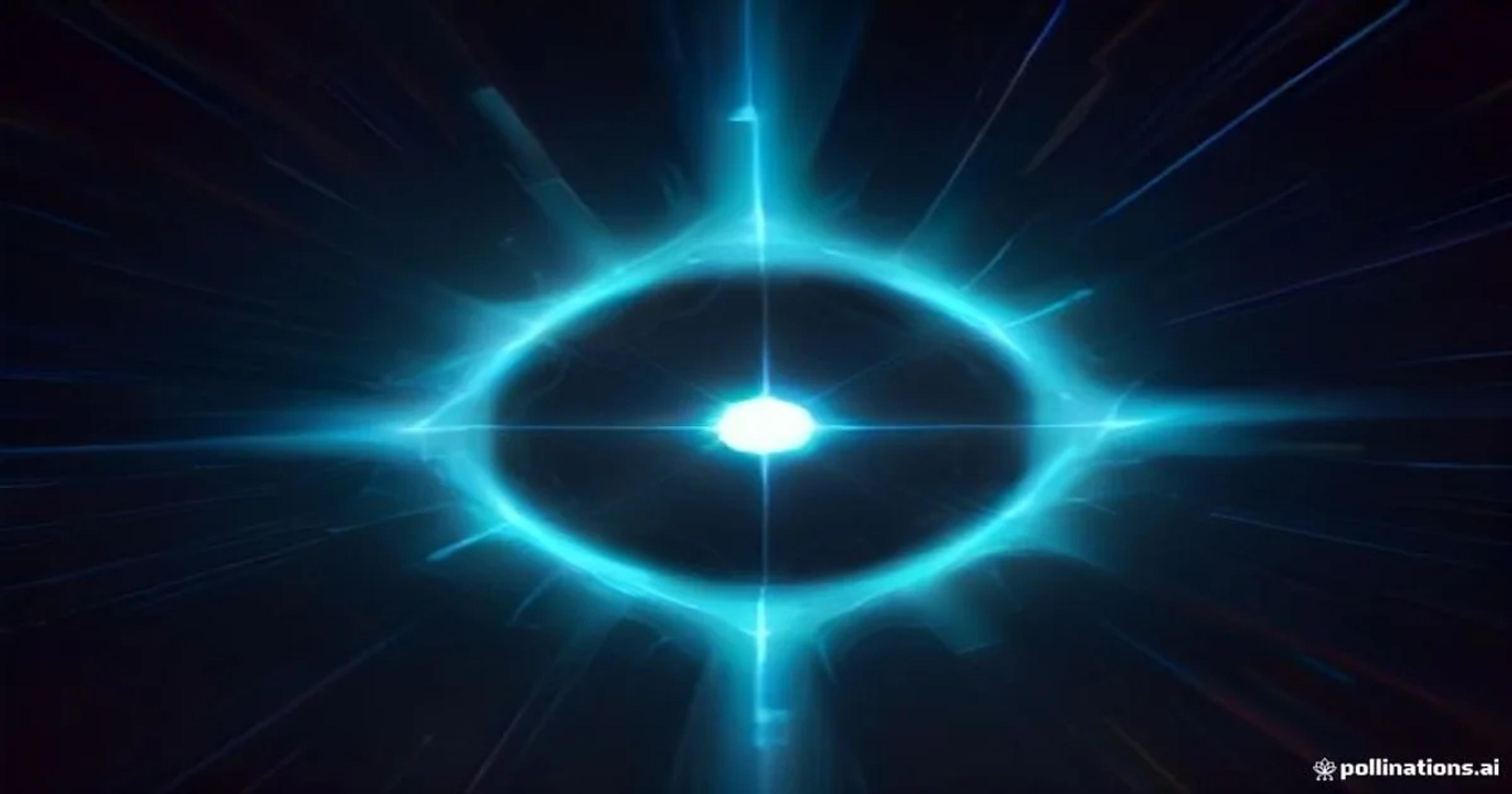 An advanced AI system visually designing and optimizing computational paradigms with intricate holographic interfaces and flowing data streams.