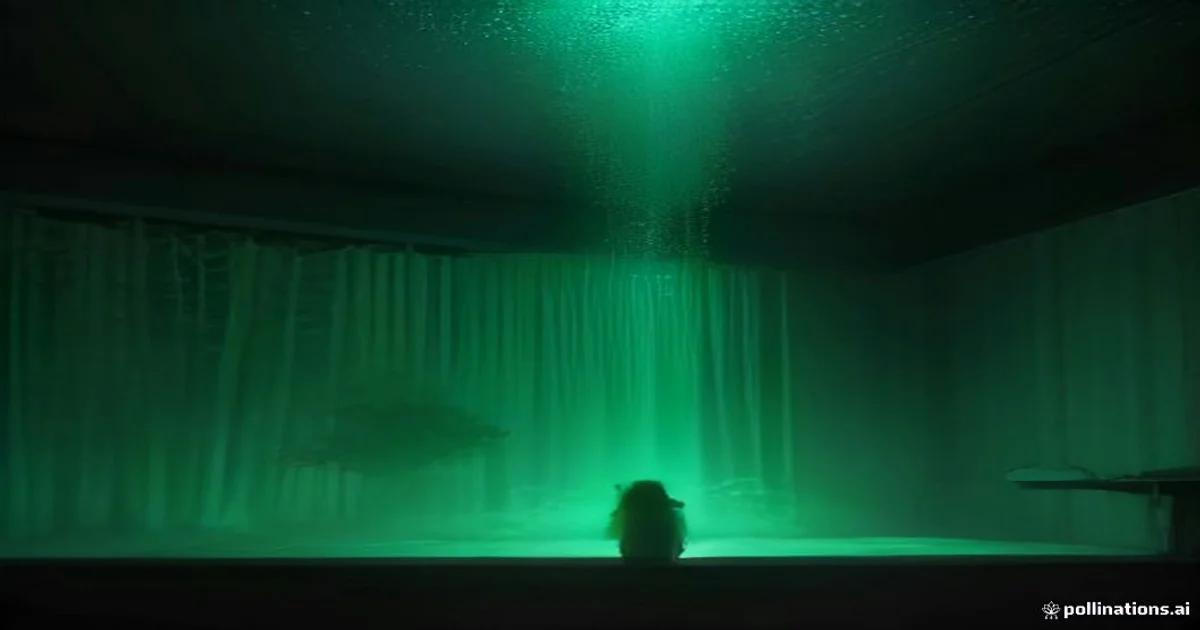 A holographic visualization of extinct plant species being analyzed by advanced artificial intelligence in a modern research lab.