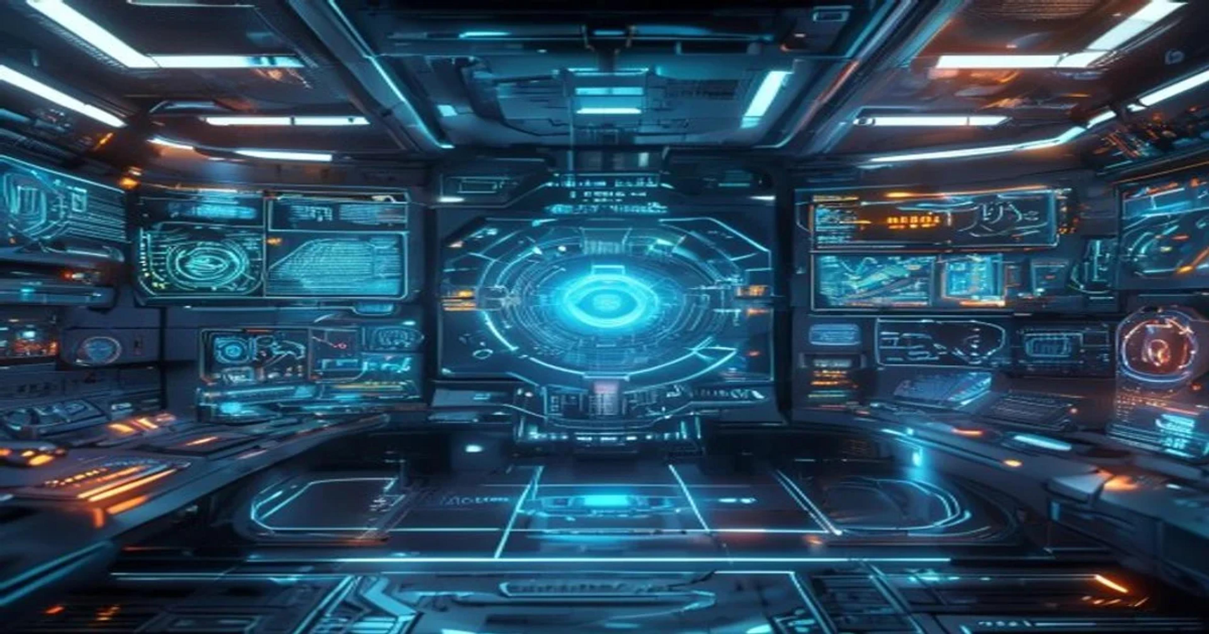 Conceptual image of an advanced Agentic AI platform's interface, displaying intricate data flows and autonomous decision-making processes.