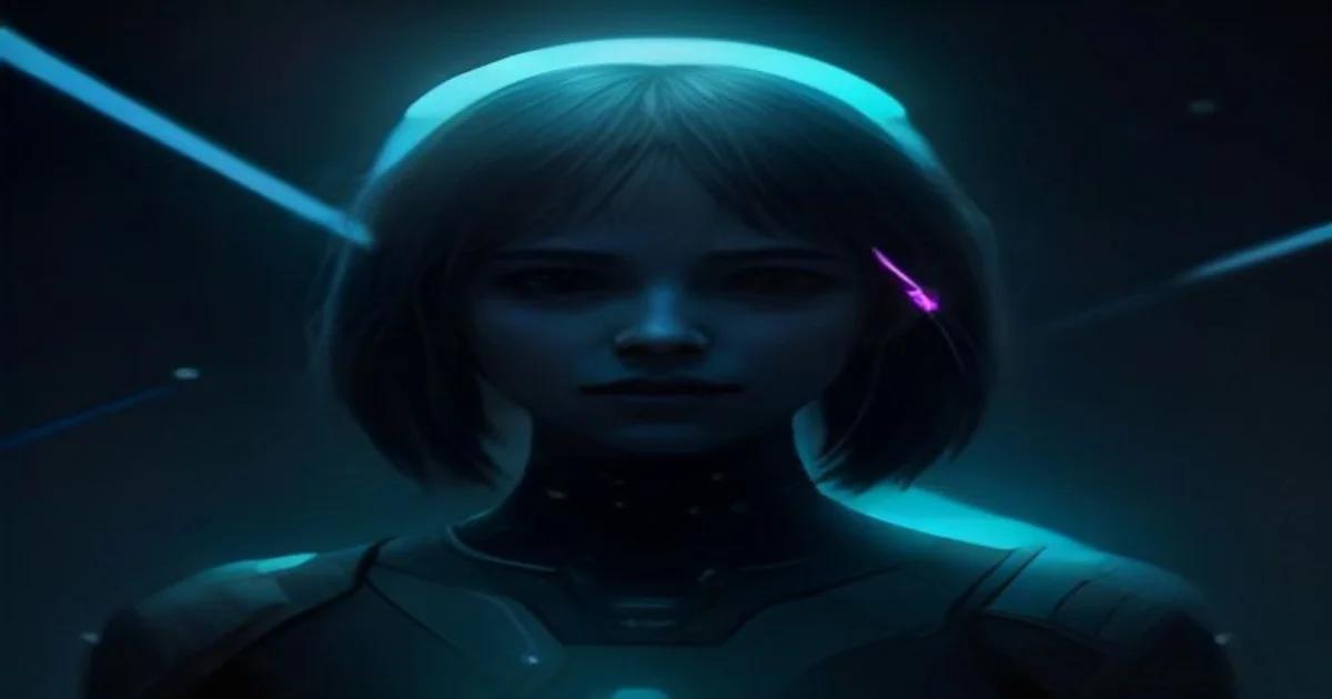 A conceptual digital visualization representing the complex intersection of artificial intelligence and human emotional empathy patterns.