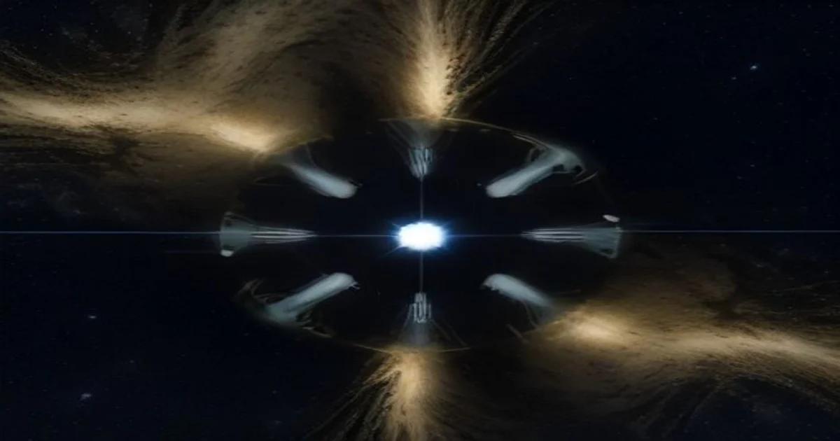 Conceptual digital visualization of an AI deciphering complex linguistic data patterns