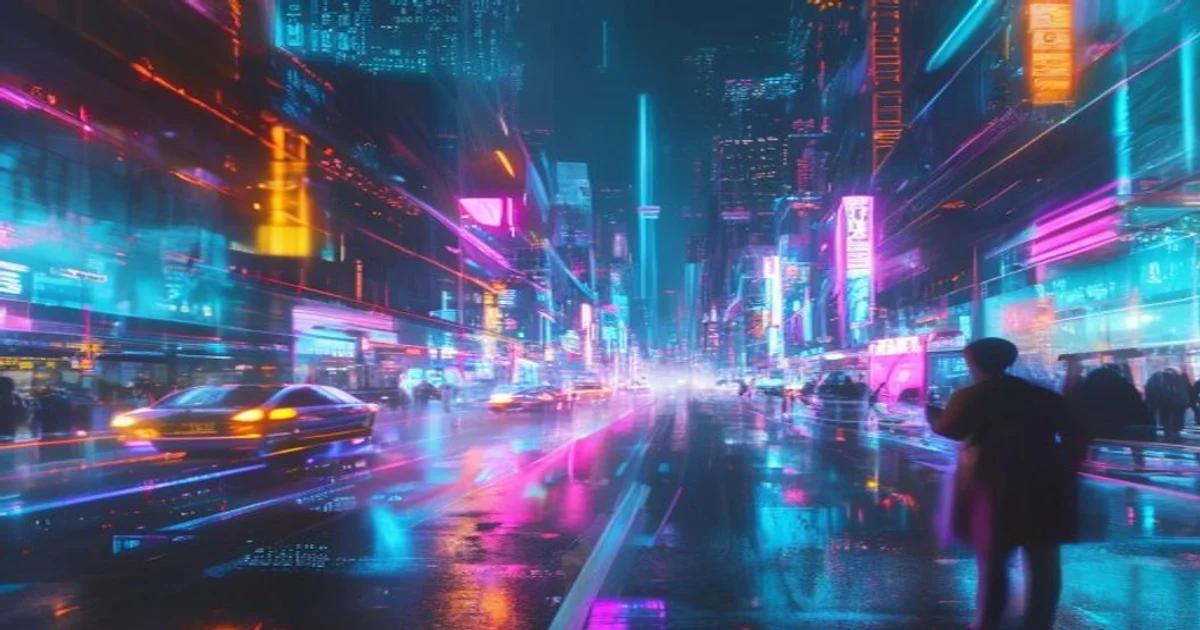 An impatient consumer interacting with advanced AI technology, highlighting the accelerated pace of digital expectations.