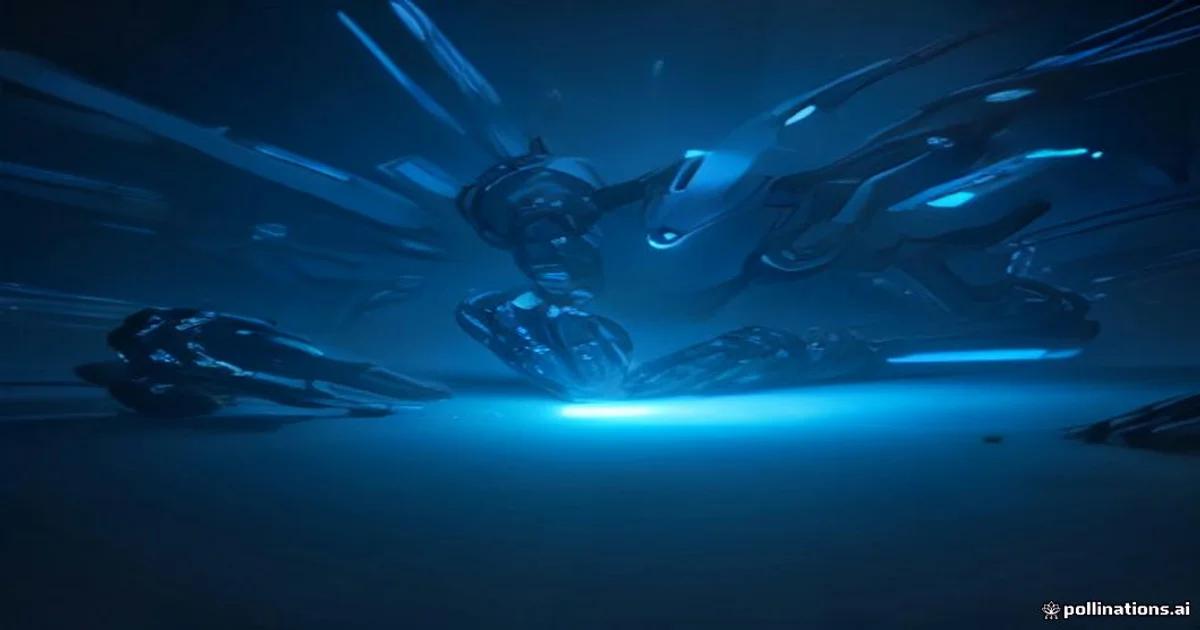 Robotic sorting arm identifying electronic components for rare earth extraction in a high-tech facility.