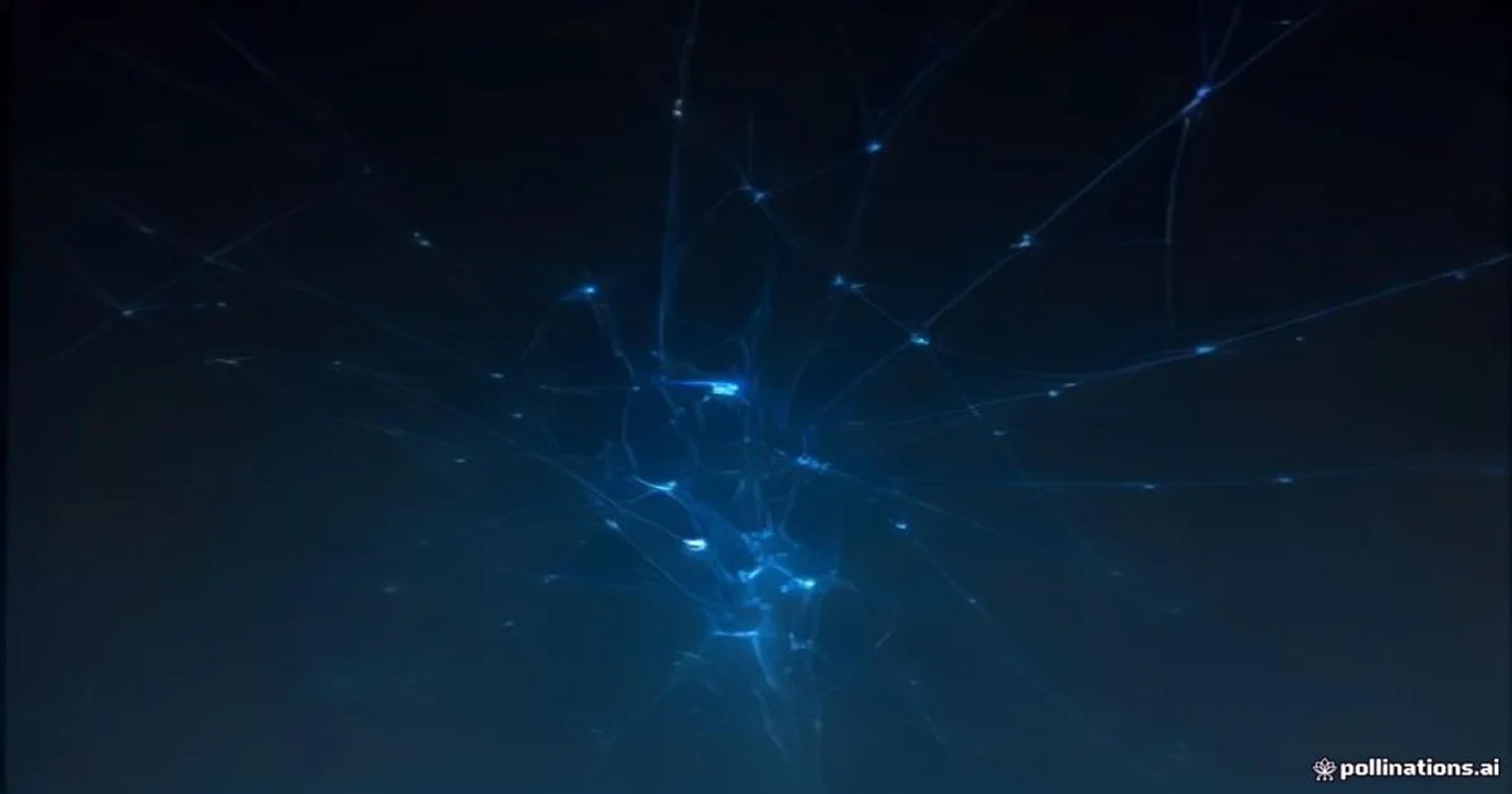 Conceptual representation of AI-driven forensic accountability in a global network infrastructure.