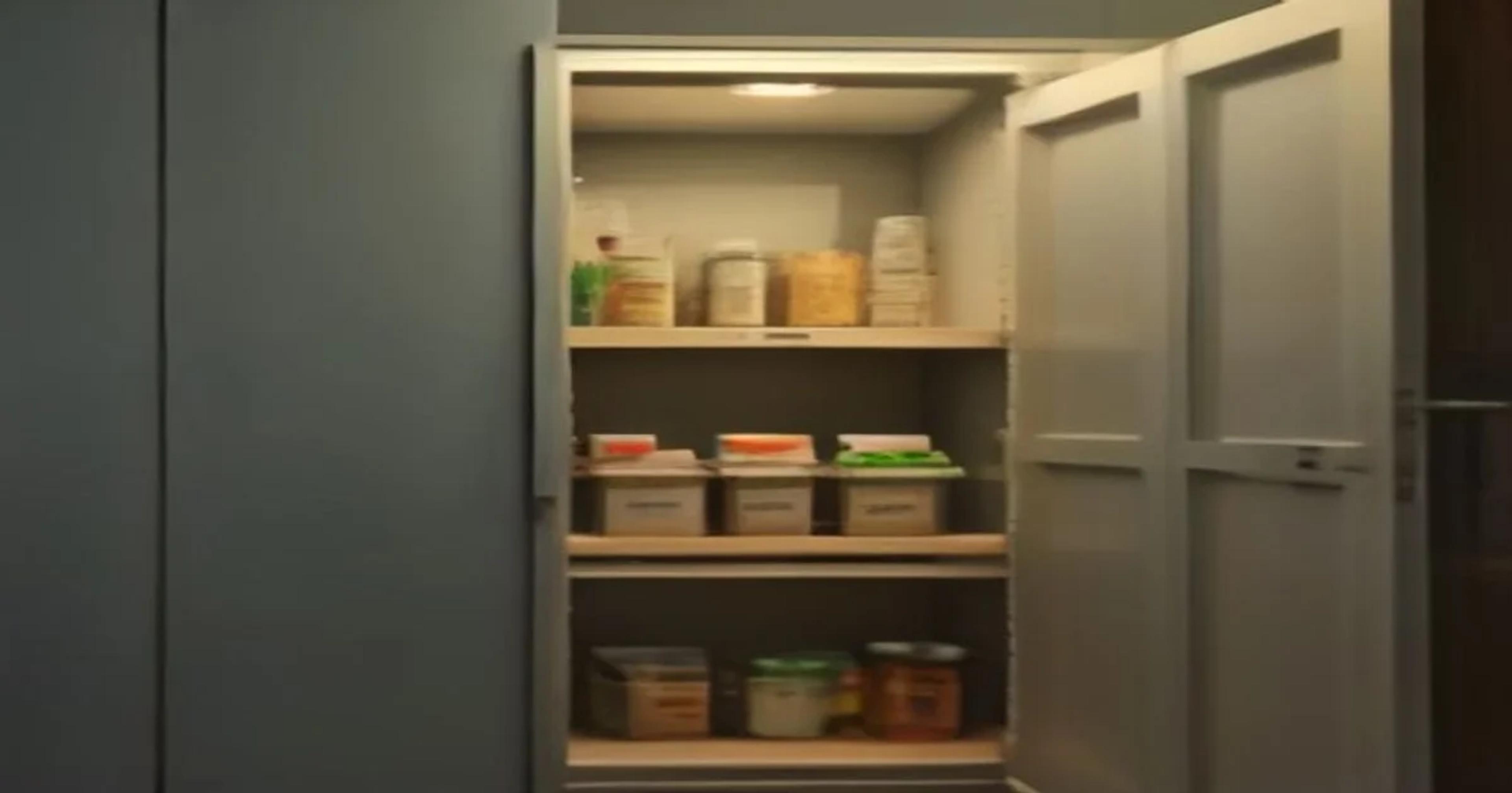 An advanced smart kitchen storage system utilizing AI to monitor food decay and freshness levels.
