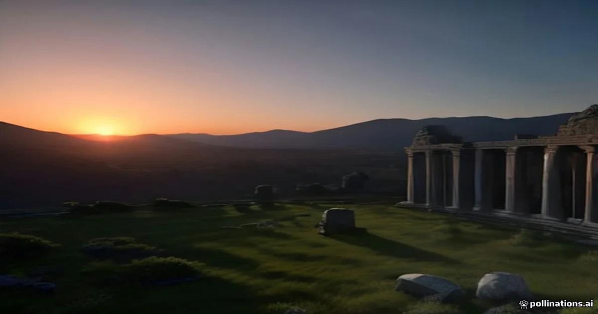 An autonomous drone scanning historic headstones in a serene, moss-covered cemetery landscape.