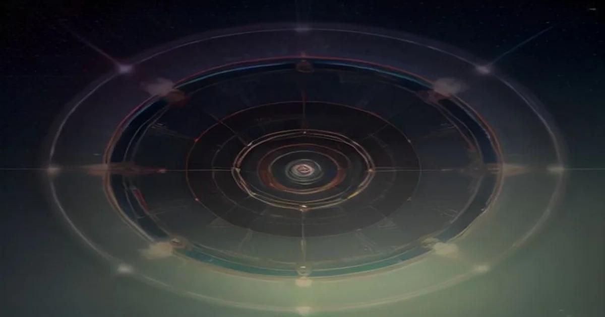 A glowing digital zodiac chart interface projected by advanced artificial intelligence systems.