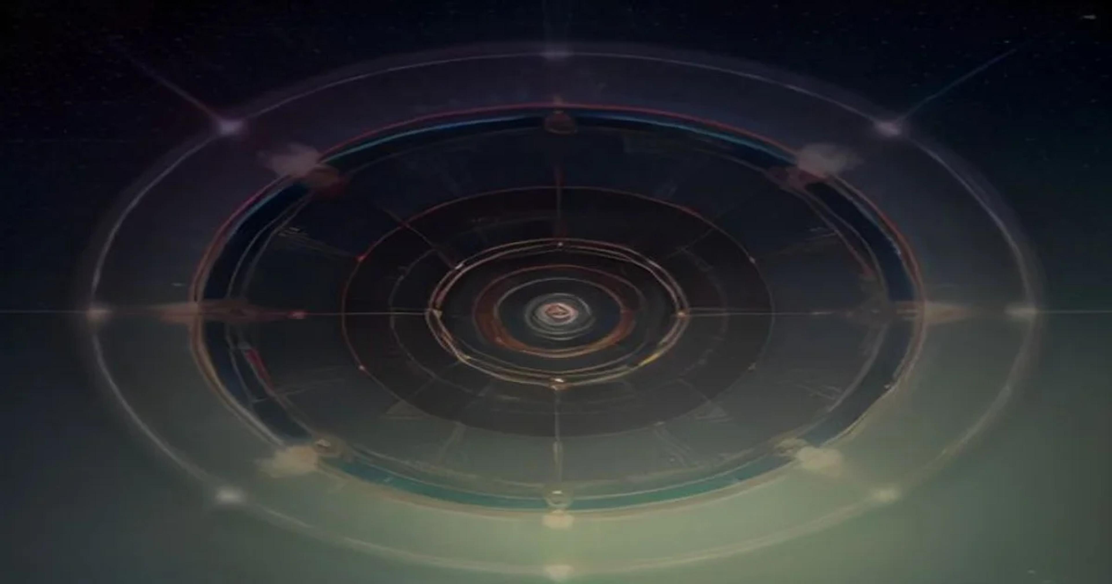 A glowing digital zodiac chart interface projected by advanced artificial intelligence systems.
