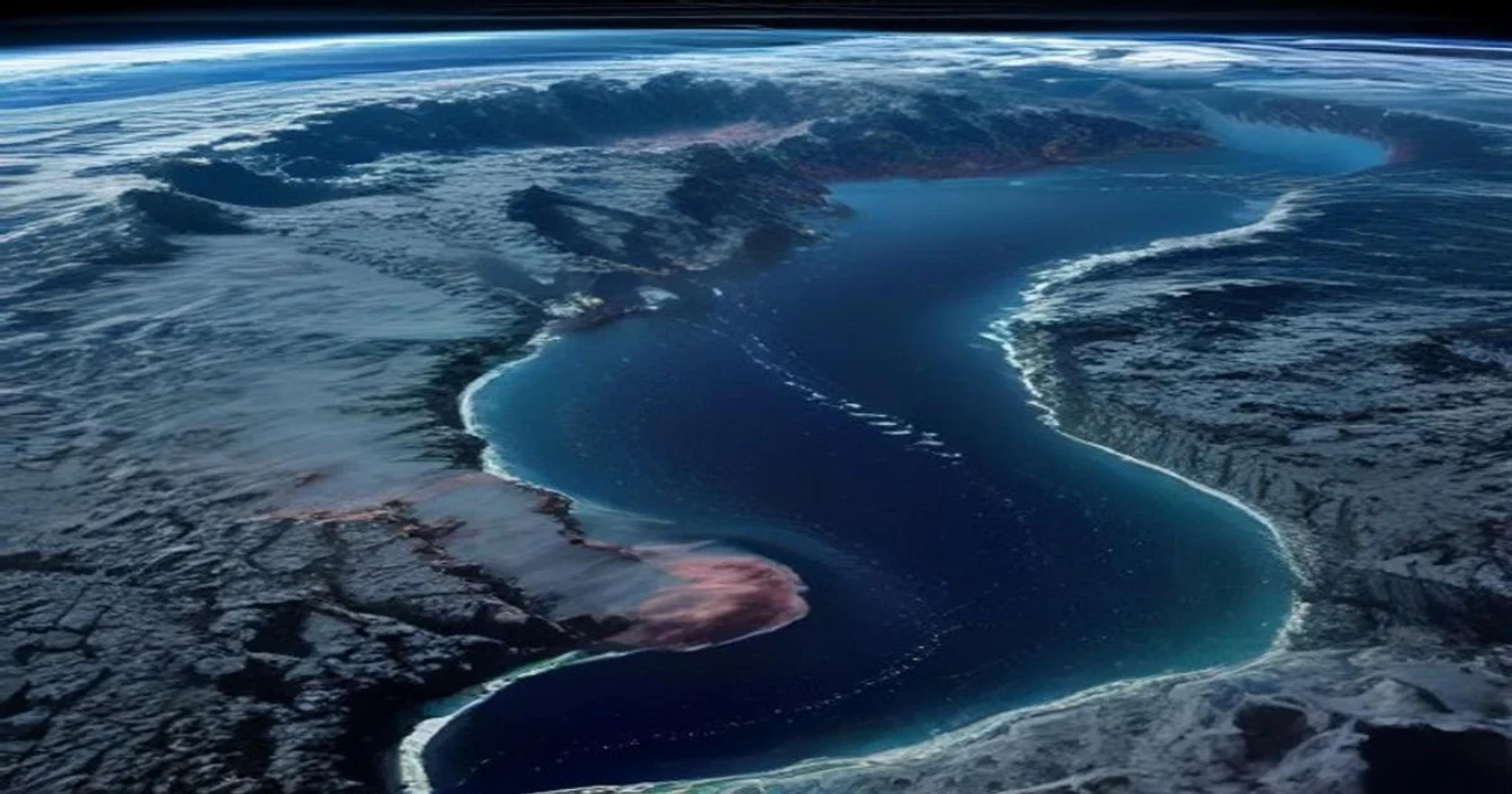 Digital representation of AI analyzing seismic activity patterns in the Earth crust.
