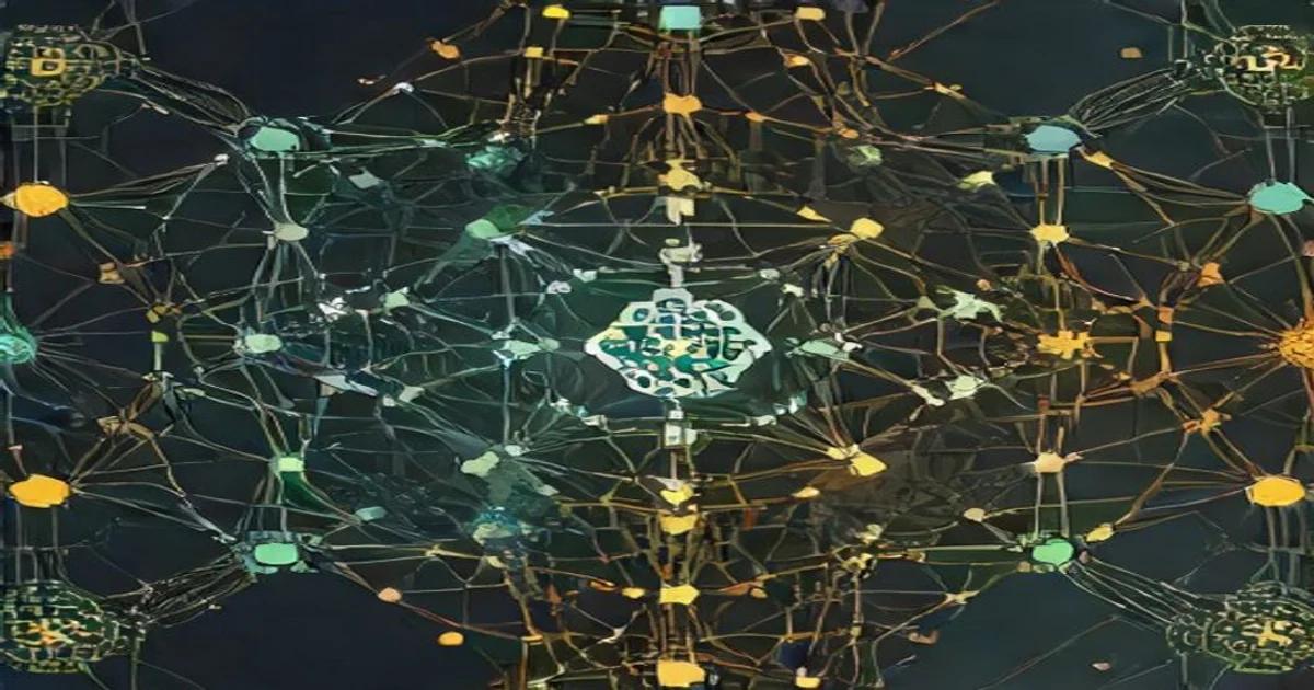 Digital network overlaying a global map, symbolizing AI's impact on national power and international relations.