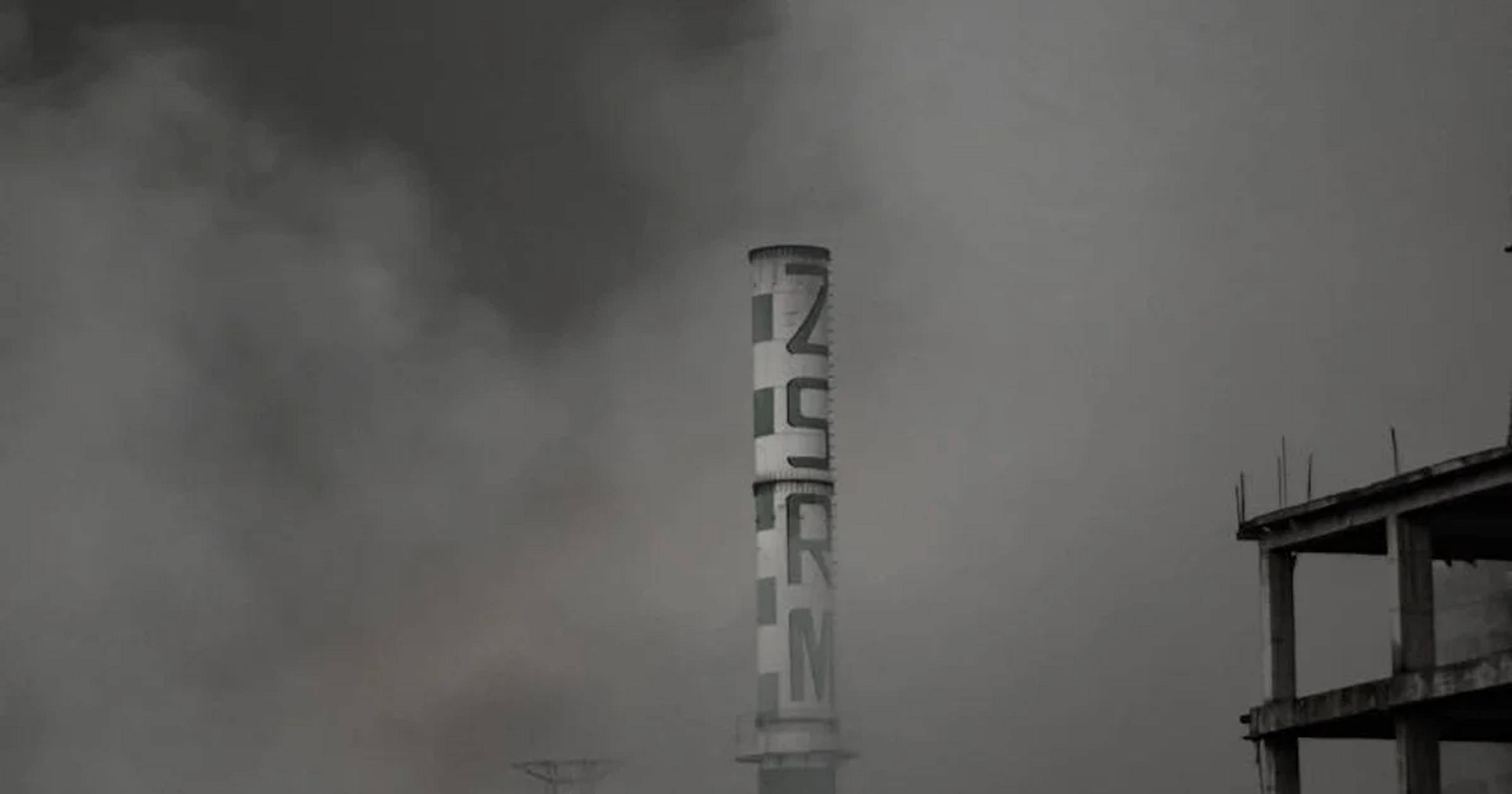 An AI-generated image depicting a dark, futuristic city reflecting the dangers of unregulated artificial intelligence and economic instability.