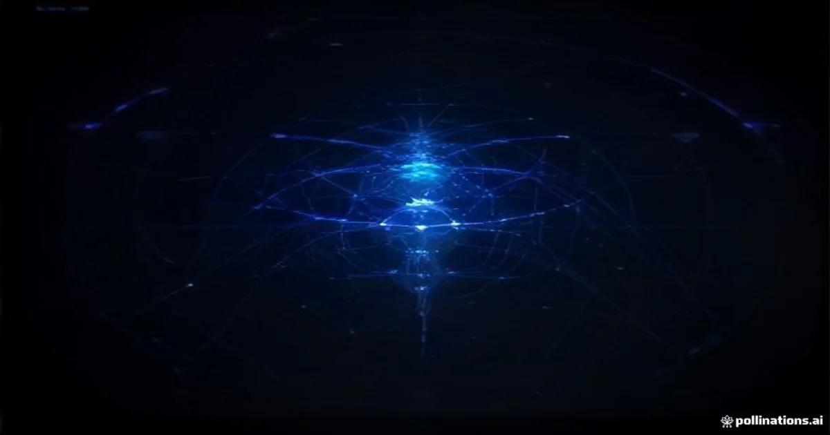 Conceptual visualization of AI-driven adaptive error attribution identifying system faults in digital space.