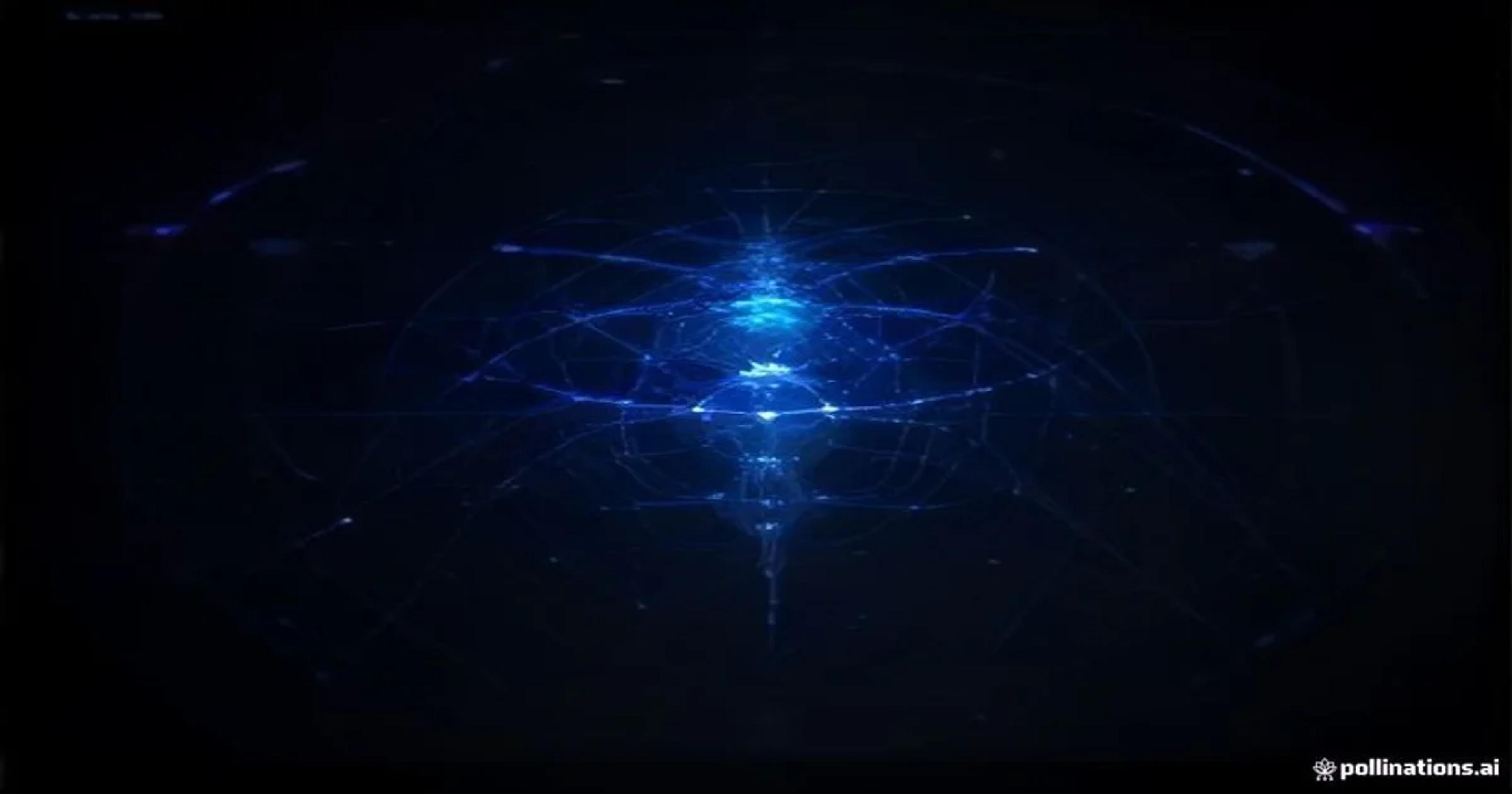 Conceptual visualization of AI-driven adaptive error attribution identifying system faults in digital space.